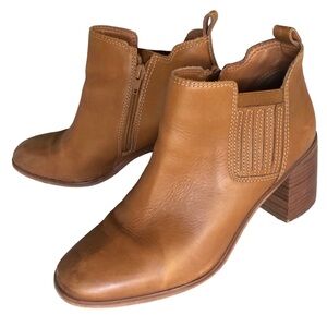 Lucky Brand Leather Bootie Boots